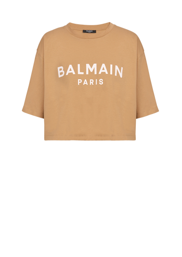 直営公式 20SS 国内正規 BALMAIN Tシャツ ロゴ バルマン Tシャツ/カットソー(半袖/袖なし)