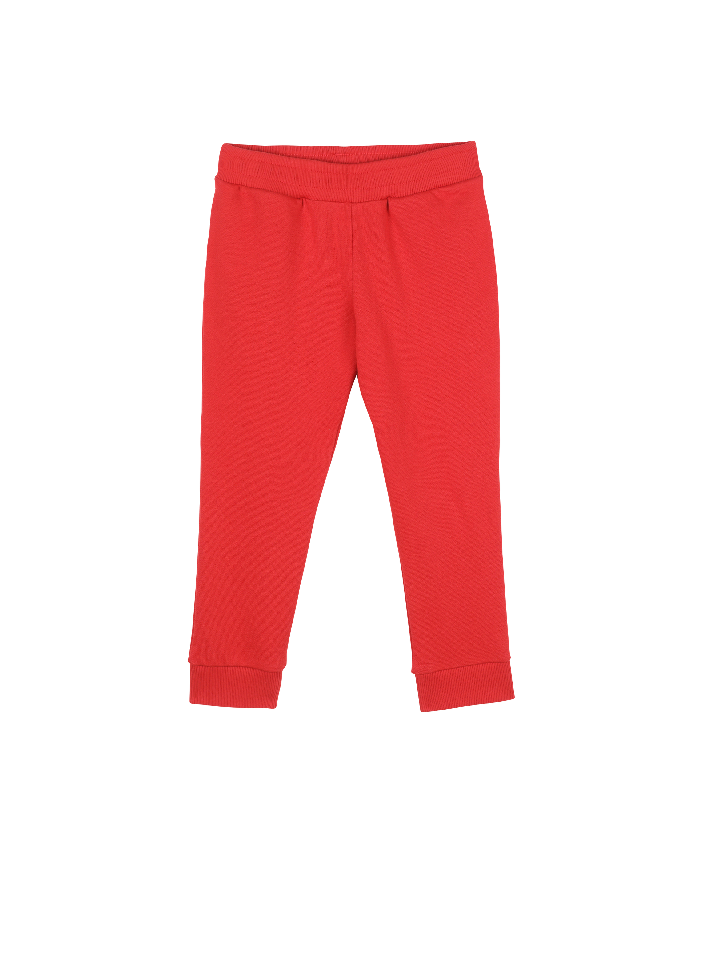 バルマンロゴ入りのコットン製ジョギングパンツ, 赤